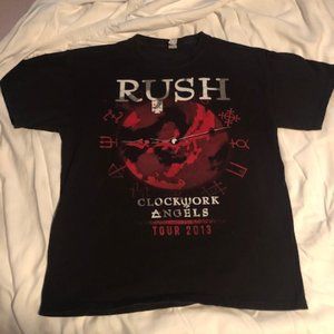 RUSH concert tee